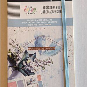 NWT 'Marvelous R Thy Works' 483p Happy Planner Accessory Pack Stickers Christian